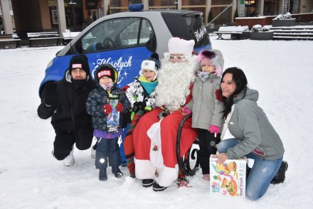 Mikołaj odwiedził wiślańskie doliny